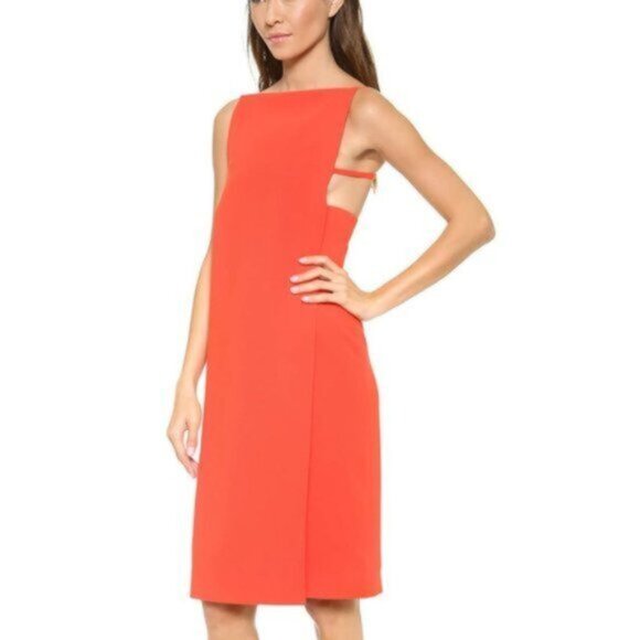 Alexander Wang Boat Neck Bra Strap Dress Sz 4 - Picture 6 of 15